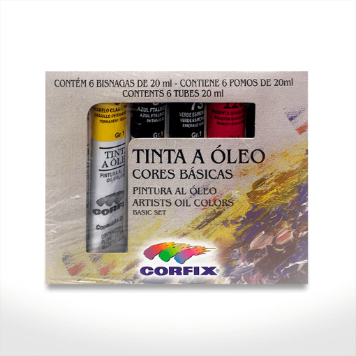 Imagen de Oleos en pomo "CORFIX" caja de 6 pomos de 20ml.