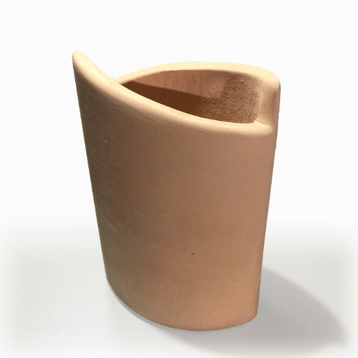 Imagen de Florero de cerámica moderno con 2 puntas