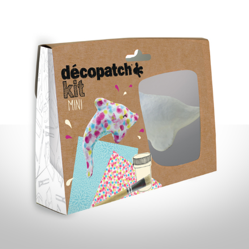 Imagen de Mini kit Decopatch AVENUE MANDARINE Delfin