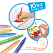 Imagen de Set infantil para colorear y construir CARIOCA CREATE & COLOR con 10 marcadores - Jet