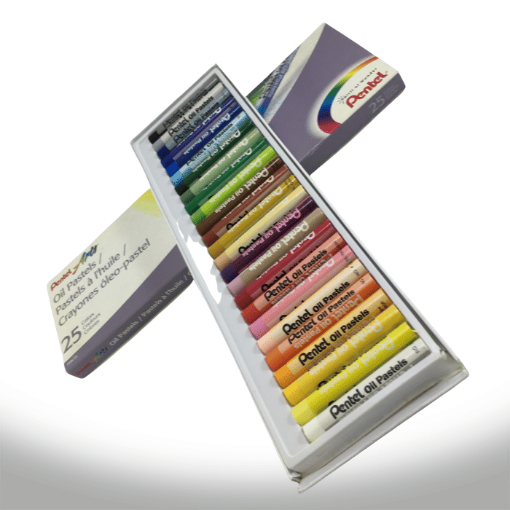 Imagen de Oleo pastel PENTEL en caja de 25 colores
