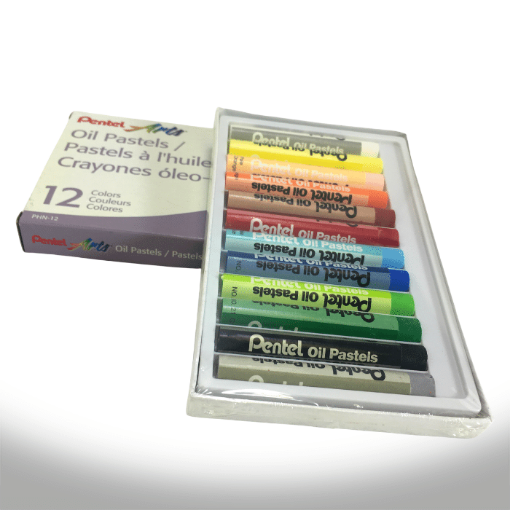 Imagen de Oleo pastel PENTEL en caja de 12 colores