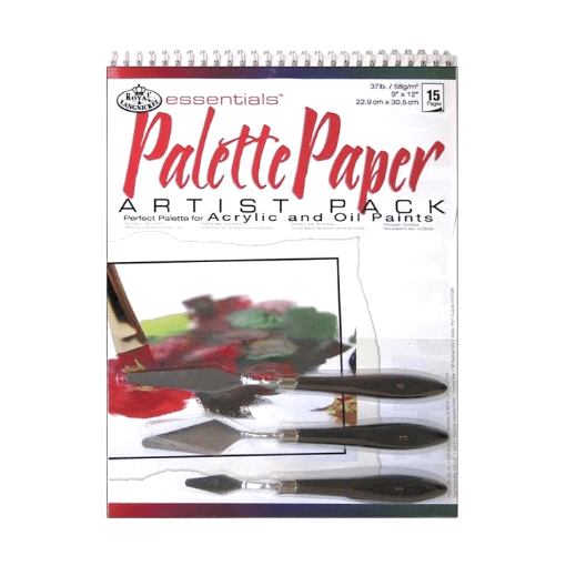 Imagen de Set palette paper Artist Pack ROYAL & LANGNICKEL de espátulas y block paleta