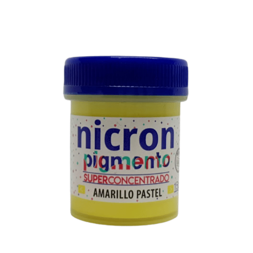 Imagen de Pigmento superconcentrado para porcelana y masas NICRON *15grs 39 color amarillo