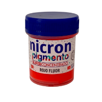 Pigmento para porcelana y masas NICRON *15grs color rojo
