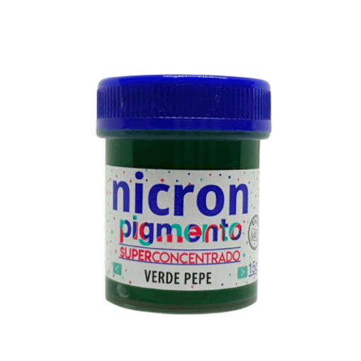 Imagen de Pigmento superconcentrado para porcelana y masas NICRON *15grs 39 color verde limón