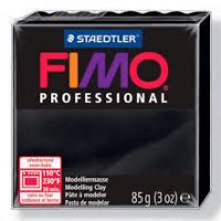 Arcilla polimérica pasta de modelar FIMO Profesional 8004 *85grs. color negro 9