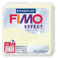 Arcilla polimérica FIMO Effect *57grs. Glow Fosforescente Blanco
