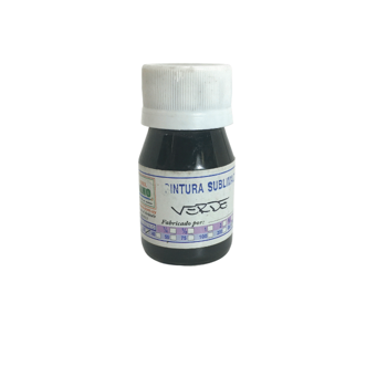 Imagen de Pintura o tinta para sublimación color verde *30grs.