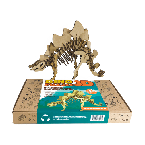 Imagen de Puzzle 3D Stegosaurus