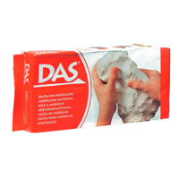 Cerámica o pasta para modelar sin horno DAS color blanco *1/2 kg.