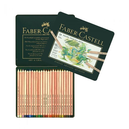 Imagen de Set de 24 lápices de colores PITT FABER CASTELL