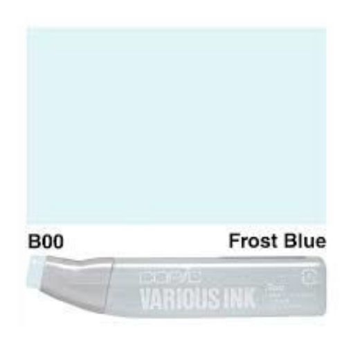 Imagen de Tinta recarga para Marcadores COPIC Various Ink *25ml. color B00 Frost Blue