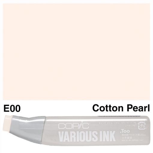 Imagen de Tinta recarga para Marcadores COPIC Various Ink *25ml. color E00 Cotton Pearl
