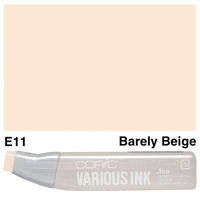 Tinta recarga para Marcadores COPIC Various Ink *25ml. color E11 Barley Beige