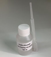 Aceite siliconado para Pouring o volcado *100ml. con pipeta dosificadora de 3ml.