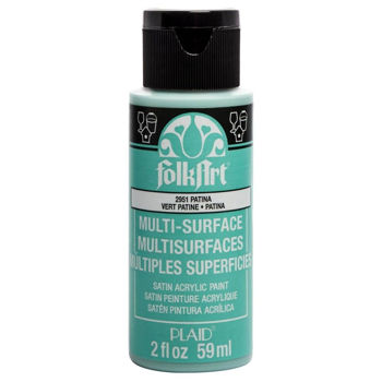 Imagen de Pintura acrilica satinada Multi Surface FOLK ART *2oz. 59ml. color 2951 Patina