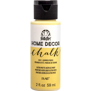 Imagen de Pintura acrilica ultra mate a la tiza Home Decor Chalk FOLKART *2oz. color 6347 Summer Porch Porche