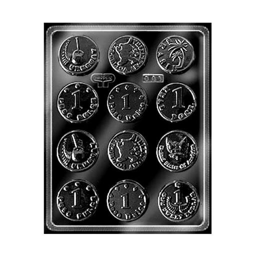 Imagen de Placa o molde "PARPEN" cod.P344 Monedas
