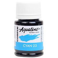 Acuarela liquida profesional "CORFIX" Aqualine *30ml - Cyan 23