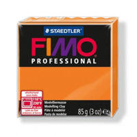 Arcilla polimerica pasta de modelar FIMO Profesional 8004 *85grs. color Naranja 4