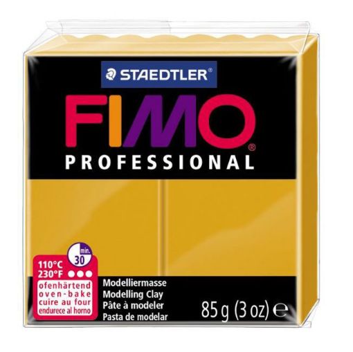 Imagen de Arcilla polimerica pasta de modelar FIMO Profesional 8004 *85grs. color Ocre 17