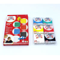 Arcilla polimerica pasta de modelar FIMO Kids 8032 set de 6 colores Basicos de 42grs.
