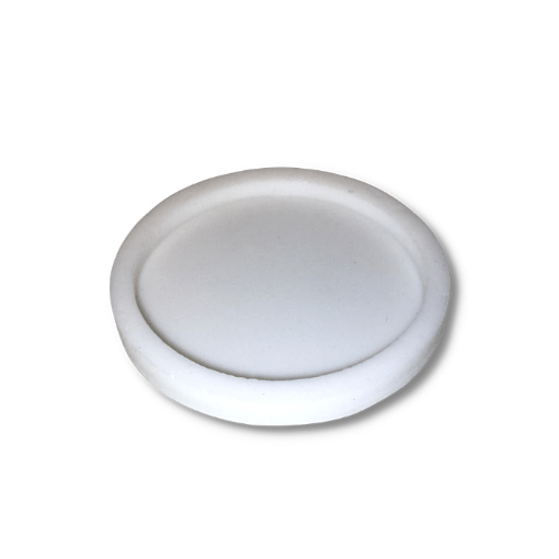 Imagen de Molde de silicona para resina forma medallon de 12cms.