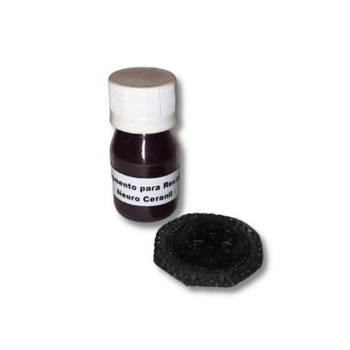 Imagen de Pigmento en polvo para resina *10grs. color negro ceranil