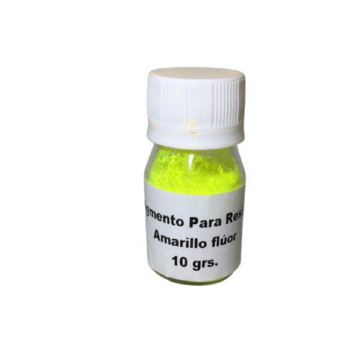 Imagen de Pigmento en polvo para resina fluorescente *10grs. color amarillo fluo