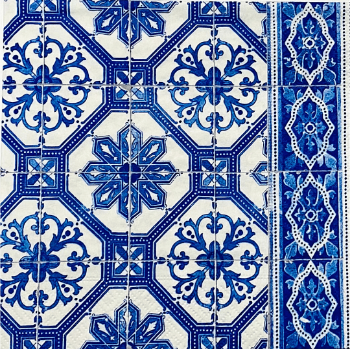 Imagen de Servilleta para decoupage estampada de 33*33cms. cod.E19
