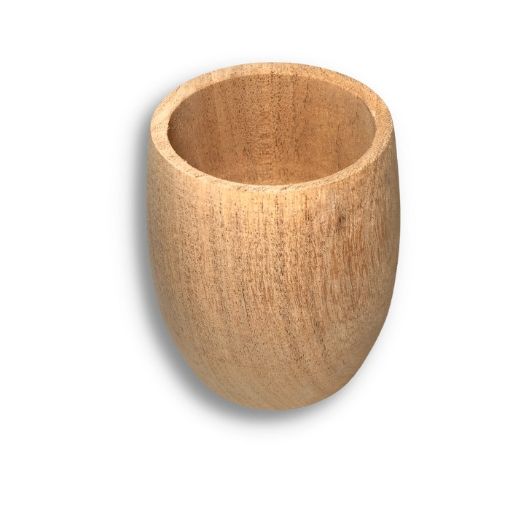 Imagen de Mate de madera de algarrobo de 7*9cms. con forma cónica