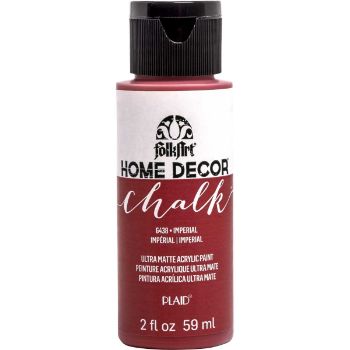 Imagen de Pintura acrilica ultra mate a la tiza Home Decor Chalk *2oz. color 6438 Imperial FOLKART 
