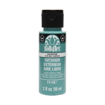 Imagen de Pintura acrilica para exterior brillante Outdoor Acrylic Paint *59ml. color 6488 Surfside FOLKART 