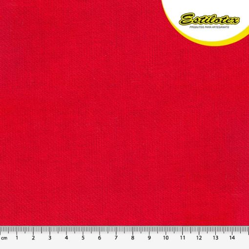 Imagen de Tela lisa para pintar de algodon "ESTILOtex" de 70*100cms. color Rojo vibrante 69
