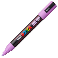 Marcador de tinta pigmentada a base de agua trazo medio 1.8 a 2.5mm. pc-5M color Lavanda 