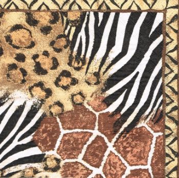 Imagen de Servilleta para decoupage estampada de 33*33cms. cod.A076