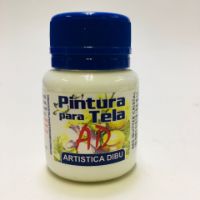 Pintura para tela Comun, Metalica y Fluor Fluorescente AD *40ml. - Cristal glitter 360 ARTISTICA DIBU 