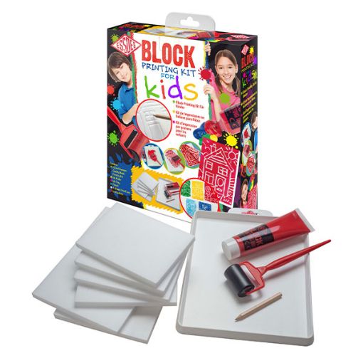 Imagen de Kit de impresión para niños  Block printing kit for kids ESSDEE