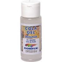 Cola gel adhesivo para decoupage PH neutro CORFIX *60 ml. CORFIX