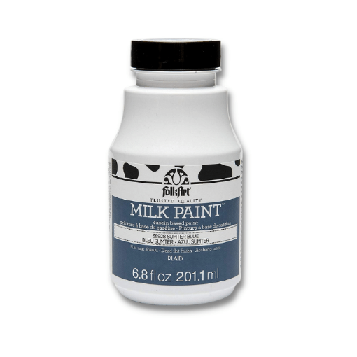 Imagen de Milk Paint Pintura a base de caseina *6.8oz 201ml color 38928 Sumter Blue FOLK ART 