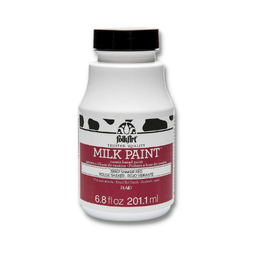 Imagen de Milk Paint Pintura a base de caseina *6.8oz 201ml color 38907 Shaker Red FOLK ART 
