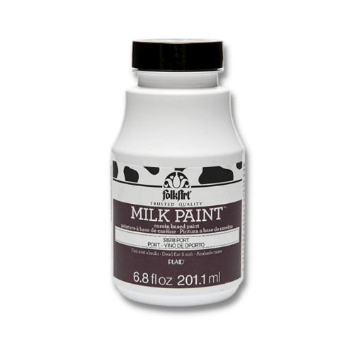Imagen de Milk Paint Pintura a base de caseina *6.8oz 201ml color 38918 Port Vino de Oporto FOLK ART 