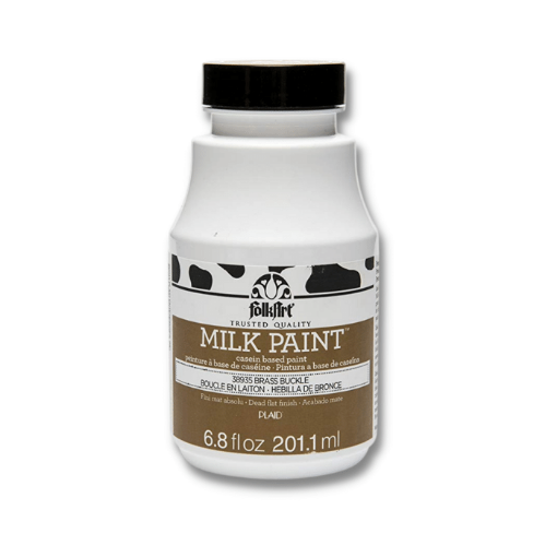 Imagen de Milk Paint Pintura a base de caseina *6.8oz 201ml color 38935 Brass Buckle FOLK ART 