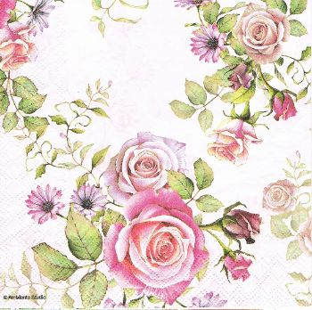 Imagen de Servilleta para decoupage estampada de 33*33cms. cod.C092