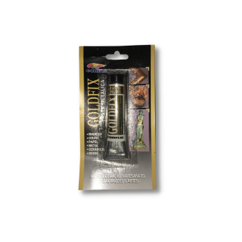 Imagen de Pasta o patina a la cera metalica GOLDFIX marca CORFIX *20ml. color oro palido 244 CORFIX