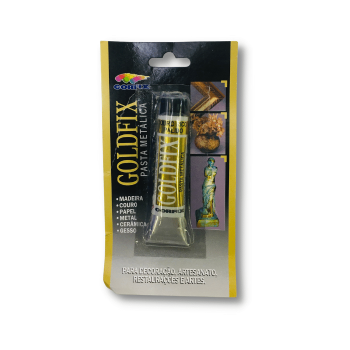 Imagen de Pasta o patina a la cera metalica GOLDFIX marca CORFIX *20ml. color oro rico palido 245 CORFIX