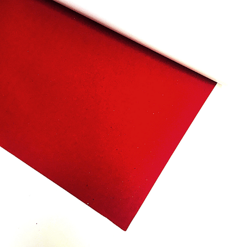 Imagen de Papel agamuzado gamuza de 50*70cms. color Rojo