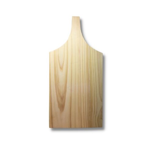 Imagen de Tabla de cocina de madera de pino rectangular de 27*40cms.