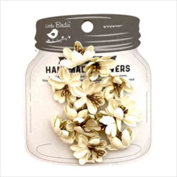 Imagen de Kit de apliques Little Birdie flores Elvira Amor *12 unidades 